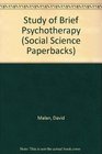 Study of Brief Psychotherapy