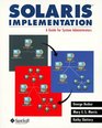 Solaris Implementation A Guide for System Administrators