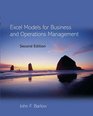 Excel Models for Business  Operations Management D3
