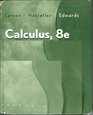 Calculus with Analytical Geometry8e