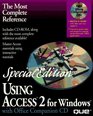 Using Access 2 for Windows with CDROM