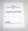 Avko Student Response Book for Sequential Spelling