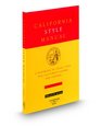 California style manual A handbook of legal style for California courts and lawyers