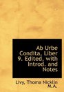 Ab Urbe Condita Liber 9 Edited with Introd and Notes