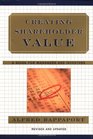 Creating Shareholder Value  A Guide for Managers and Investors
