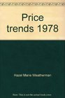 Price trends 1978