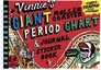 Vinnie's Giant Roller Coaster Period Chart  Journal Sticker Book