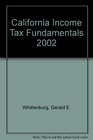 California Income Tax Fundamentals 2002