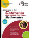 Roadmap to the California High School Exit Exam Mathematics 2nd Edition