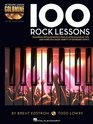 100 Rock Lessons Keyboard Lesson Goldmine Series Book/2CD Pack