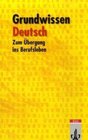 Grundwissen Deutsch neue Rechtschreibung Lehrbuch
