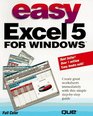 Easy Excel 5 for Windows