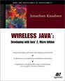 Wireless Java  Developing with Java 2 Micro Edition