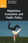 Happiness Economics and Public Policy