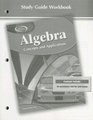 Algebra  Concepts and Applications Study Guide Workbook