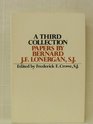 A Third Collection Papers by Bernard JF Lonergan SJ