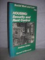 Housing security and rent control