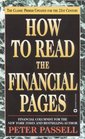 How to Read The Financial Pages