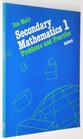 Secondary Mathematics Bk 1