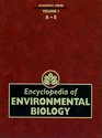 Encyclopedia of Environmental Biology ThreeVolume Set