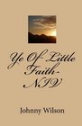 Ye Of Little Faith NIV