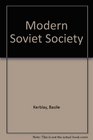 Modern Soviet Society
