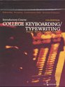 College Keyboarding /Typewriting Intr