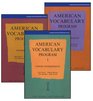 American Vocabulary Program 2 Intermediate