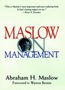 Maslow on Management