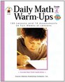 Daily Math WarmUps
