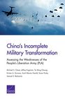 China's Incomplete Military Transformation Assessing the Weaknesses of the People's Liberation Army