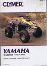 Clymer Yamaha Warrior 19872002