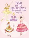 Four Little Ballerinas Sticker Paper Dolls
