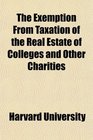 The Exemption From Taxation of the Real Estate of Colleges and Other Charities