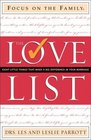 The Love List Eight Little Things That Make a Big Difference in Your Marriage