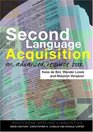 Second Language Acquisition  An advanced resource book