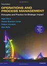 Operations  Process Managemen