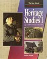 Heritage Studies 1 for Christian Schools: The New World