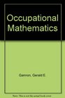 Occupational Mathematics