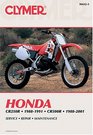 Honda CR250R198891  CR500Rr 198801