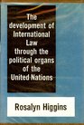 Development of International Law Through Political Organs of the United Nations
