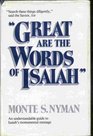 Great Are the Words of Isaiah
