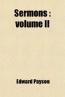 Sermons volume II