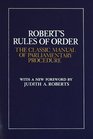Robert's Rules of Order  The Classic Manual of Parliamentary Procedure