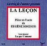 La Lecon audio cd