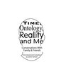 Time Ontology Reality and Me Conversations With Intimates
