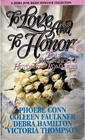 To Love and to Honor (Zebra June Bride Romance Collection)