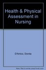 Health  Physical Assessment in Nursing