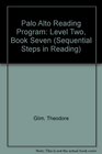 Palo Alto Reading Program Level Two Book Seven