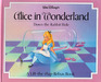 Walt Disney's Alice in Wonderland Down the Rabbit Hole